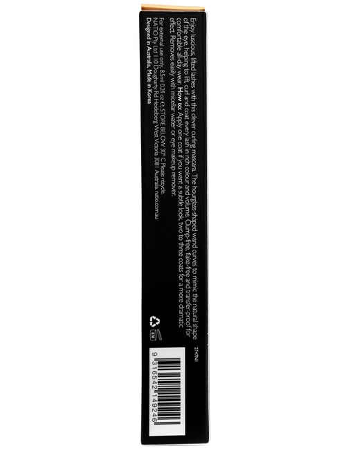 Natio Boost & Curl Lifting Mascara, Black, 8.5ml product photo View 07 L