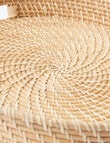 Amy Piper Rattan Tray, 38cm, Natural product photo View 04 S
