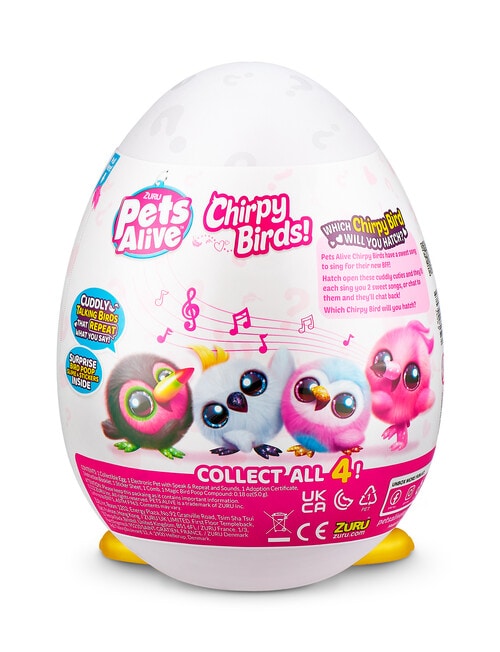 Pets Alive Chirpy Birds, Assorted product photo View 02 L