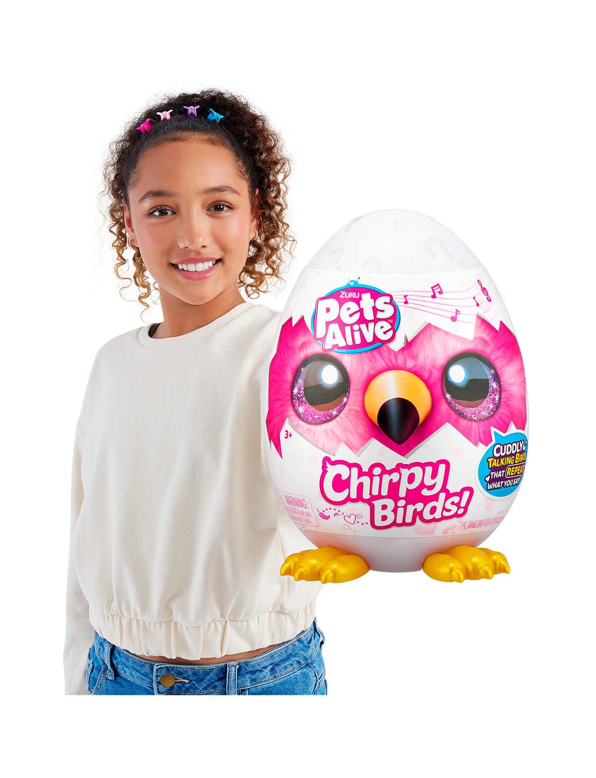 Pets Alive Chirpy Birds Interactive Speaking Pet Plush Toy by ZURU in 2023