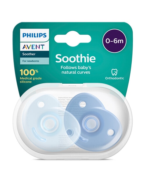 Avent Soothie, 2-Pack, Green, 0-6m product photo View 02 L
