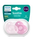 Avent Soothie, 2-Pack, Pink, 0-6m product photo View 02 S