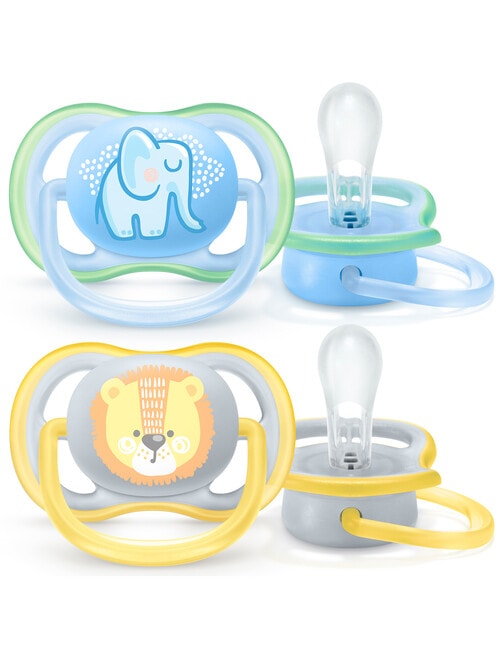 Avent Soother Ultra Air, Blue, 0-6m, 2-Pack product photo