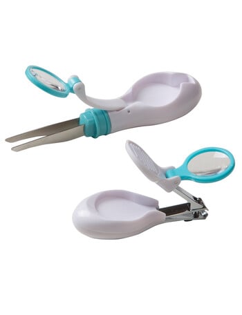 Safety First Clear View Tweezers & Nail Clippers Set product photo