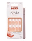 Kiss Nails Salon Acrylic French Nails, Je T'Aime product photo