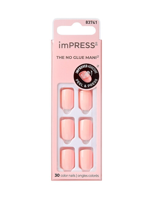 Kiss Nails Impress Nails, Pick Me Pink product photo
