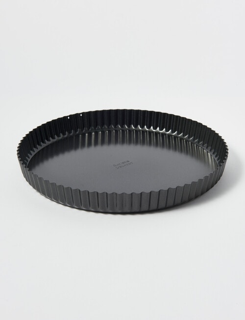 Bakers Delight Loose Base Round Fluted Quiche Pan, 30cm product photo