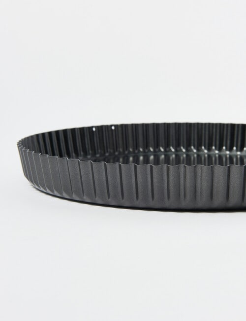 Bakers Delight Loose Base Round Fluted Quiche Pan, 30cm product photo View 04 L
