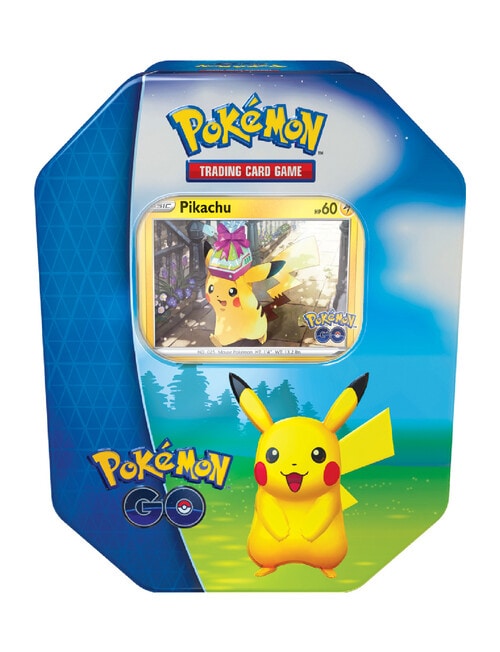 Pokemon Trading Card Game Go Gift Tin, Assorted product photo View 02 L