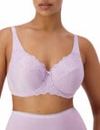 Triumph Embroidered Minimiser Bra, 2-Pack, Lilac & Blueberry product photo View 02 S