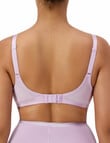 Triumph Embroidered Minimiser Bra, 2-Pack, Lilac & Blueberry product photo View 04 S