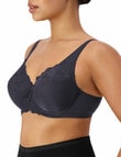 Triumph Embroidered Minimiser Bra, 2-Pack, Lilac & Blueberry product photo View 05 S
