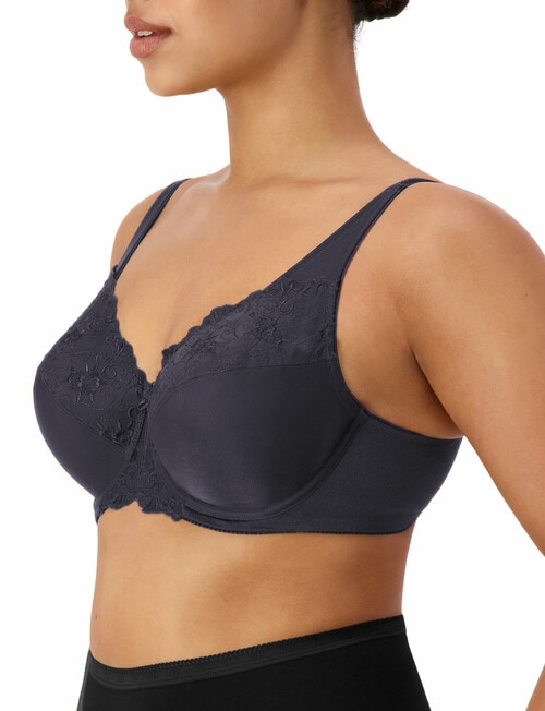 Triumph Embroidered Minimiser Bra, 2-Pack, Lilac & Blueberry product photo View 05 L