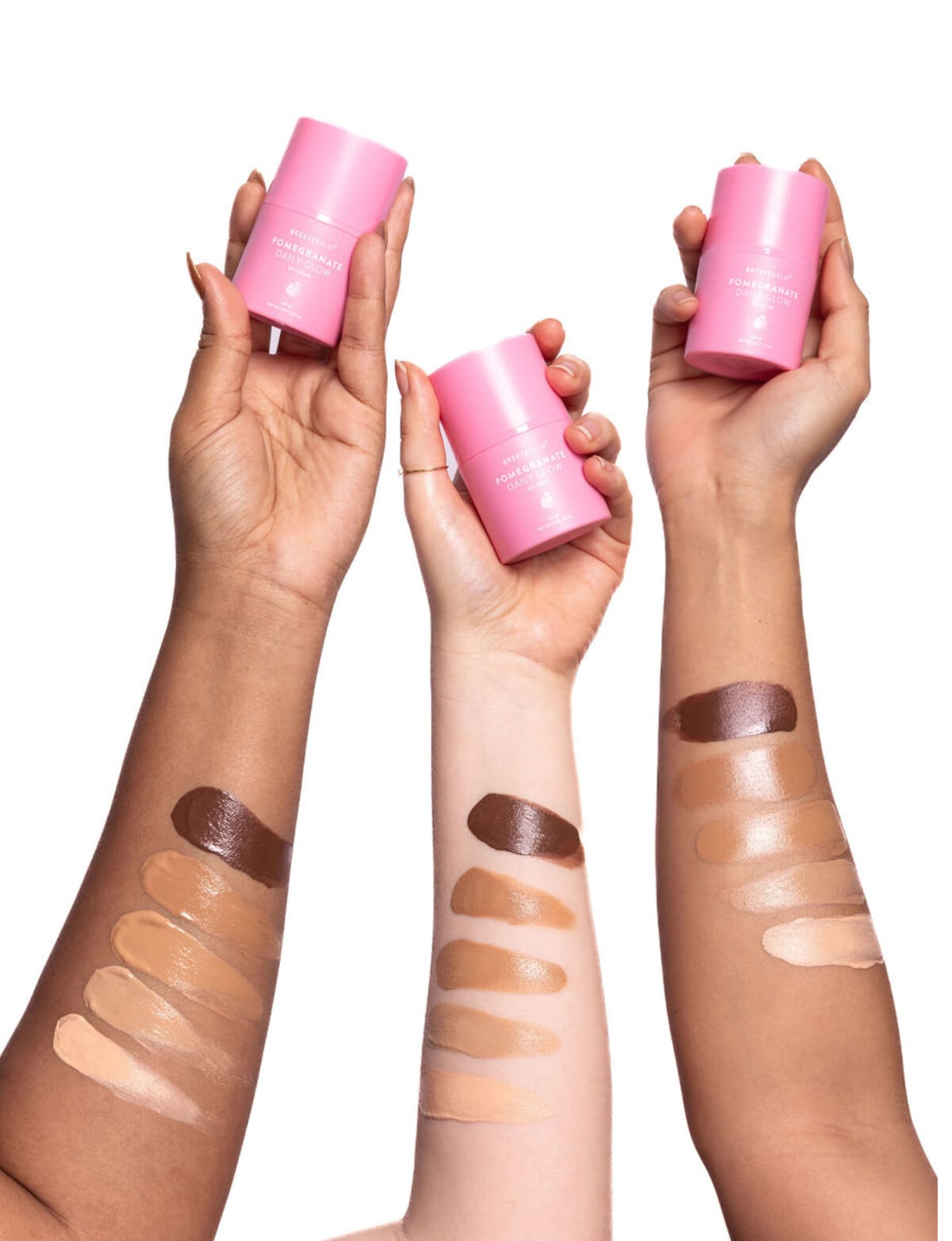 Breeze Balm Pomegranate Daily Glow BB Cream SPF 20, Salt