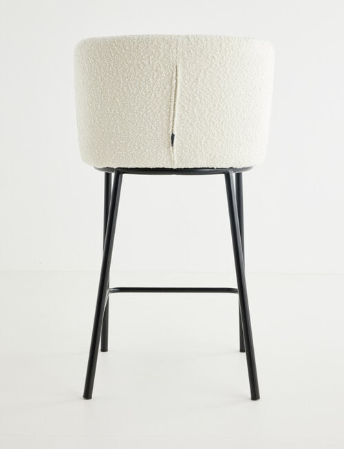 LUCA Avril Barstool, Boucle White product photo View 02 L