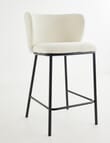 LUCA Avril Barstool, Boucle White product photo View 03 S
