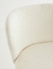 LUCA Avril Barstool, Boucle White product photo View 04 S