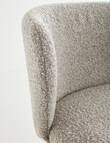 LUCA Avril Barstool, Boucle Grey product photo View 04 S