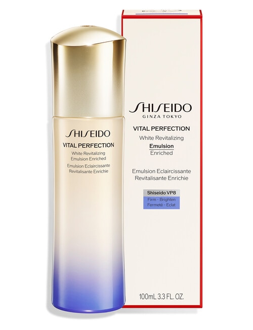 Shiseido Vital Perfection White Revitalizing Emulsion Enriched, 100ml product photo