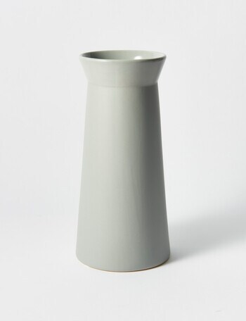 M&Co Architecture Vase, 30cm, Sky product photo