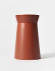 M&Co Architecture Vase, 21cm, Rust product photo View 04 S