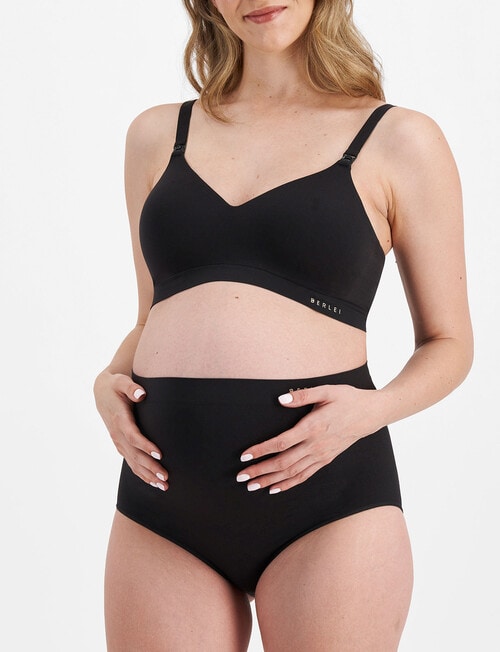 Berlei Maternity Seamless Mat Bra, Black product photo View 04 L