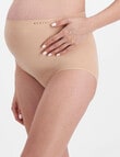Berlei Maternity Seamless Over The Bump Brief, Nude product photo View 02 S