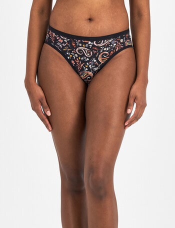 Berlei Barely There Micro Hi-Cut Brief, Midnight Garden, 10-22 product photo