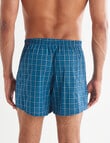 Chisel Cotton Boxer, 2-Pack, Teal & Blue product photo View 02 S