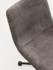 LUCA NOVA Desk Chair, Dark Grey product photo View 03 S