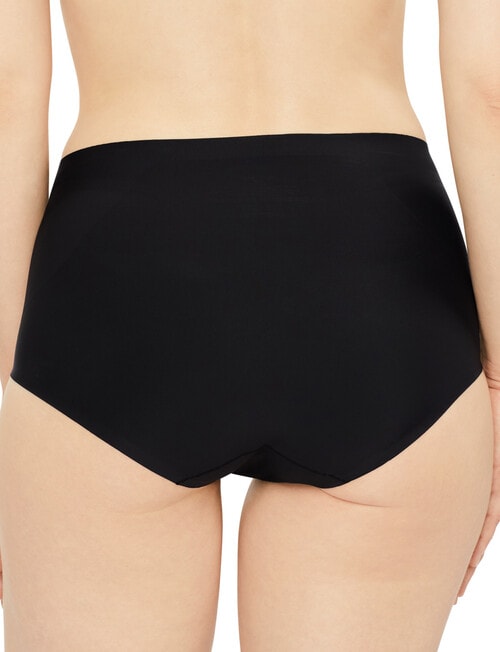 Nancy Ganz Revive Smooth Waisted Brief, Black, 8-18 product photo View 02 L