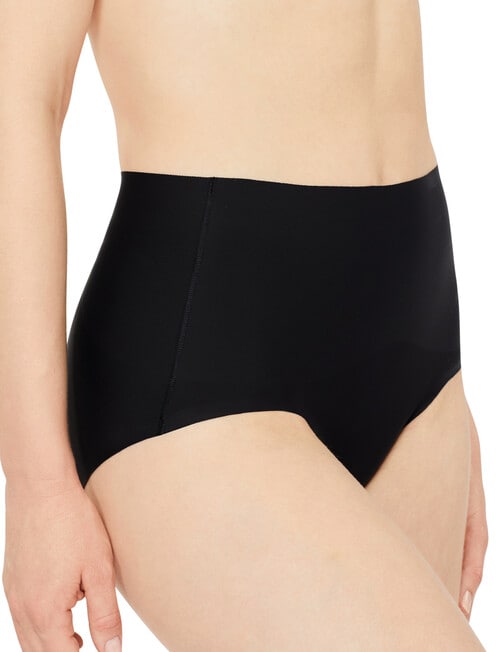 Nancy Ganz Revive Smooth Waisted Brief, Black, 8-18 product photo View 03 L
