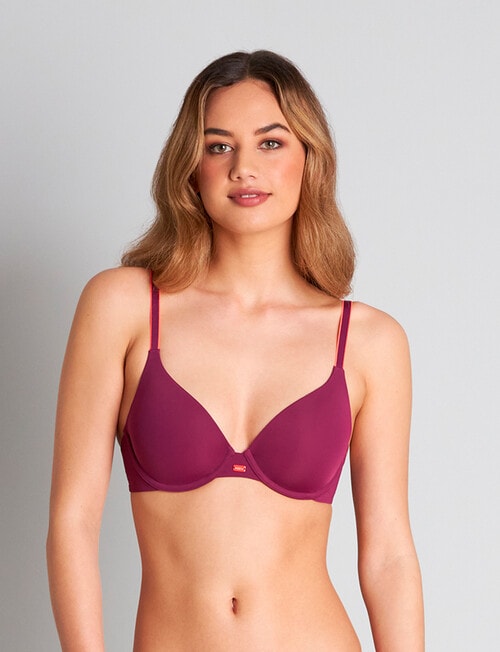 Me By Bendon Hold Me Contour Bra, Magenta & Neon product photo