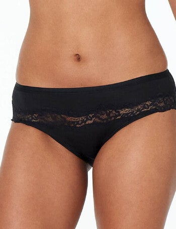 Me By Bendon Simply Me Hipster Brief, Black, S-XL product photo
