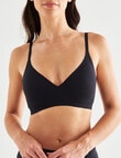 Bendon Comfit Soft Cup Plunge Bra, Black product photo