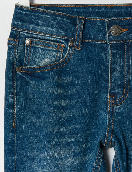Mac & Ellie 5-Pocket Jean, Blue product photo View 03 L