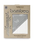 Bubba Blue Bamboo Hooded Towels, Origami Grey product photo View 03 S