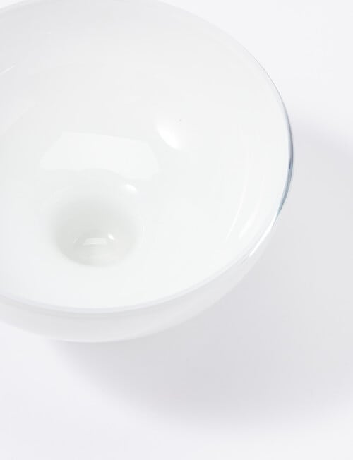 M&Co Vela Glass Bowl, Cloud product photo View 03 L