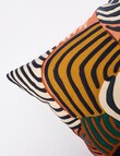 M&Co Artist Print & Embroidered Cushion product photo View 02 S