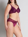 Fayreform Perfect Lines Contour Bra, Magenta, D-G product photo View 03 S