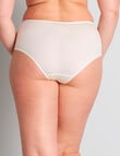 Fayreform Lace Perfect Midi Brief, Egret, S-XL product photo View 02 S