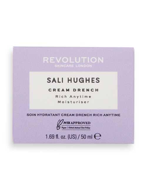 Revolution Skincare X Sali Hughes Cream Drench Rich Anytime Moisturiser product photo View 04 L