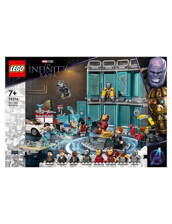 LEGO Superheroes Super Heroes Marvel Iron Man Armory, 76216 product photo