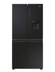 Haier 508L Quad Door Fridge Freezer with Ice & Water, Black, HRF580YPC product photo