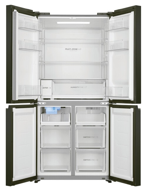 Haier 508L Quad Door Fridge Freezer with Ice & Water, Black, HRF580YPC product photo View 03 L