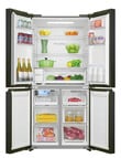Haier 508L Quad Door Fridge Freezer with Ice & Water, Black, HRF580YPC product photo View 04 S