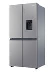 Haier 508L Quad Door Fridge Freezer with Ice & Water, Satina, HRF580YPS product photo View 02 S