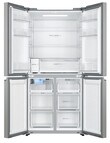 Haier 508L Quad Door Fridge Freezer with Ice & Water, Satina, HRF580YPS product photo View 03 S
