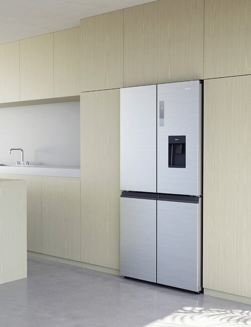 Haier 508L Quad Door Fridge Freezer with Ice & Water, Satina, HRF580YPS product photo View 06 L