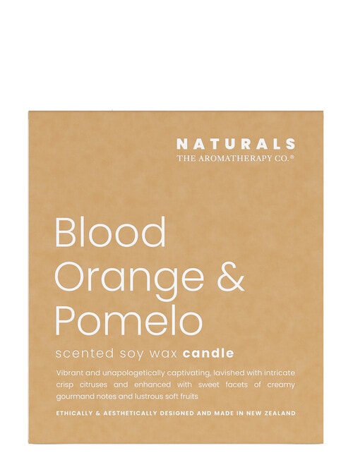 The Aromatherapy Co. Naturals Candle, Blood Orange & Pomelo, 400g product photo View 03 L
